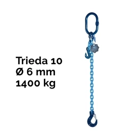 Jedno záves reťazový, oko-hák, skracovač,...